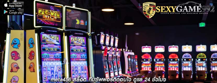 meta456 สล็อต ทีมซัพพอร์ตตอบไว ดูแล 24 ชั่วโมง
